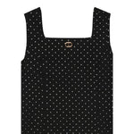 Twinset Abito Giromanica tinta unita Nero per Bambina 252GJ2073 NERO TWINSET 
