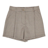 Twinset Short tinta unita con Microfantasia Panna per Bambina 252GJ2103 PANNA TWINSET 