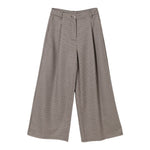 Twinset Pantalone tinta unita con Microfantasia Panna per Bambina 252GJ2104 PANNA TWINSET 