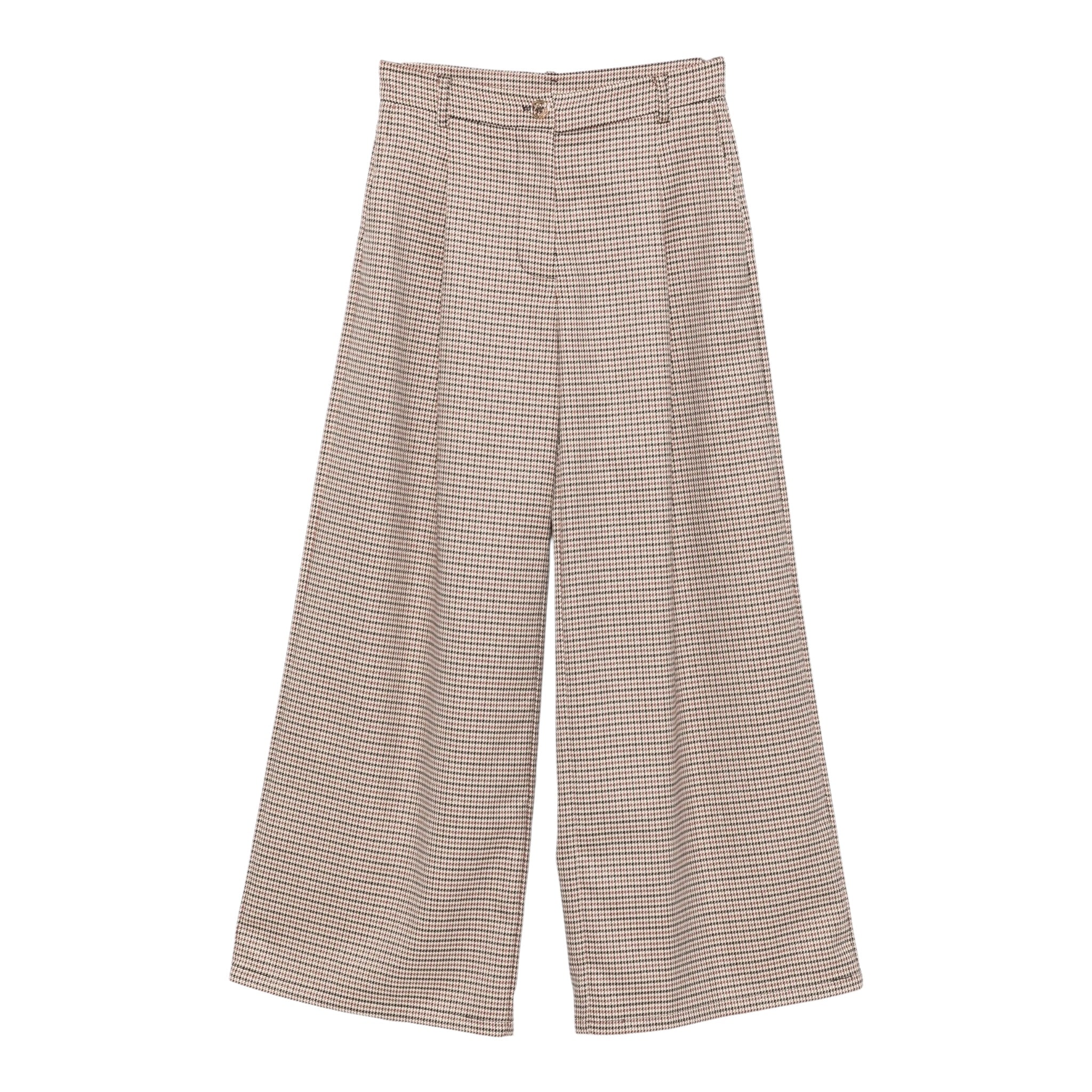 Twinset Pantalone tinta unita con Microfantasia Beige per Bambina 252GJ2104X BEIGE TWINSET 