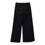 Twinset Jeans tinta unita Modello A Palazzo Blu per Bambina 252GJ2280X BLU TWINSET 