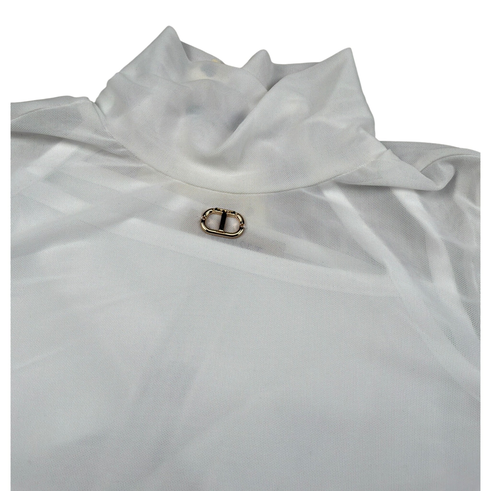 Twinset Shirt Velata tinta unita con Top Bianco per Bambina 252GJ2310 BIANCO TWINSET 