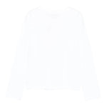 Twinset Shirt tinta unita con Stampa Bianco per Bambina 252GJ2320X BIANCO TWINSET 