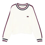 Twinset Maglia tinta unita con Profili In Contrasto Panna per Bambina 252GJ3030 PANNA TWINSET 