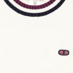 Twinset Maglia tinta unita con Profili In Contrasto Panna per Bambina 252GJ3030 PANNA TWINSET 