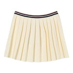 Twinset Gonna tinta unita con Logo Panna per Bambina 252GJ3034 PANNA TWINSET 