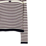 Twinset Maglia tinta unita con Fantasia A Righe Panna per Bambina 252GJ3035X PANNA TWINSET 