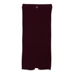 Twinset Gonna tinta unita A Costine Vinaccia per Bambina 252GJ3041X VINACCIA TWINSET 