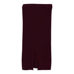 Twinset Gonna tinta unita A Costine Vinaccia per Bambina 252GJ3041X VINACCIA TWINSET 