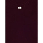 Twinset Maglia Mezzo Collo tinta unita Vinaccio per Bambina 252GJ3042 VINACCIO TWINSET 