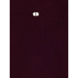 Twinset Maglia Mezzo Collo tinta unita Vinaccio per Bambina 252GJ3042 VINACCIO TWINSET 