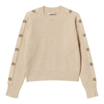 Twinset Maglia tinta unita Mezzo Collo Beige per Bambina 252GJ3061 BEIGE TWINSET 
