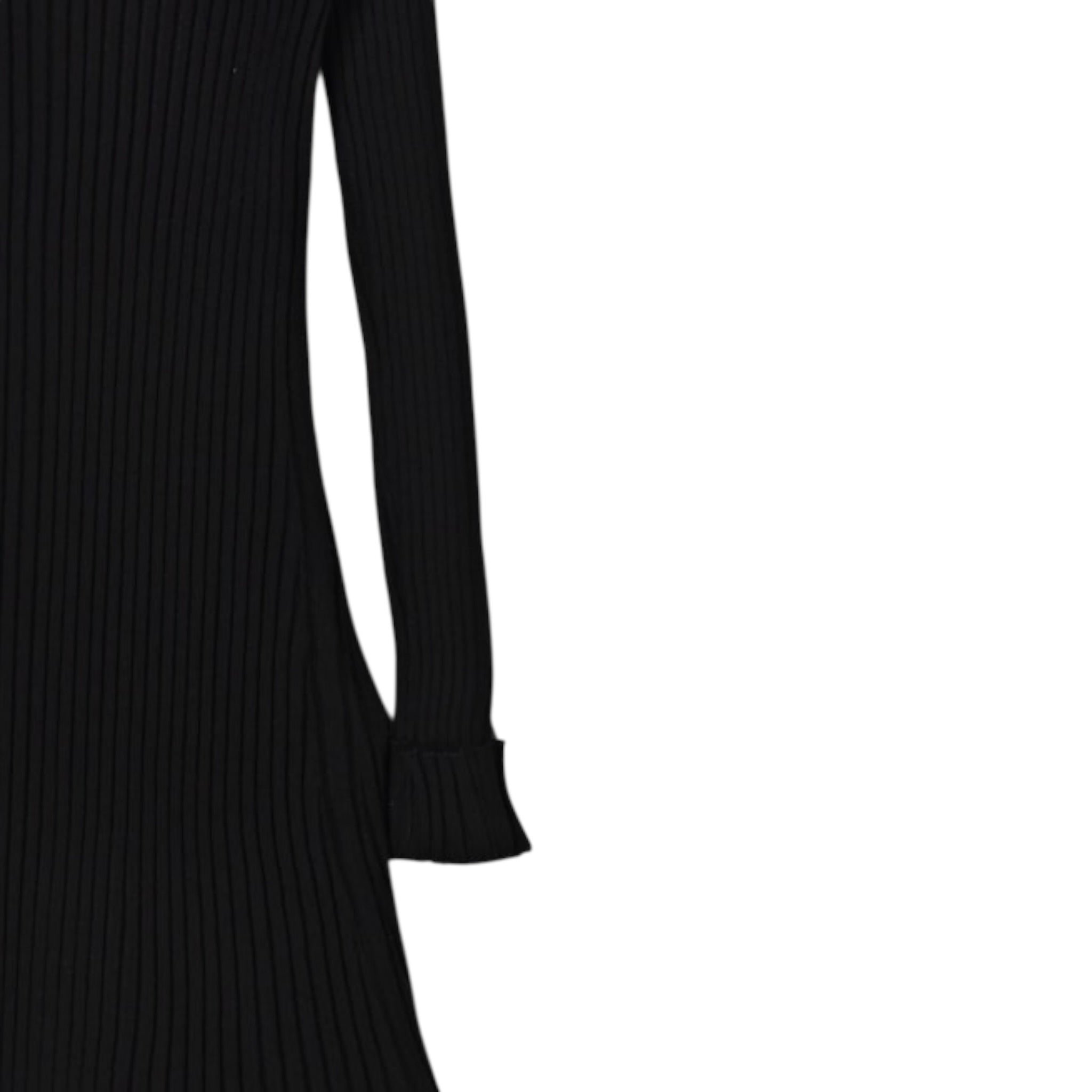 Twinset Cardigan tinta unita Lungo Nero per Bambina 252GJ3090X NERO TWINSET 