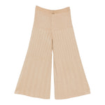 Twinset Pantalone tinta unita Modello Palzzo Oro per Bambina 252GJ3112 ORO TWINSET 