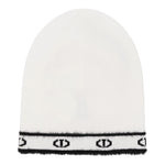 Twinset Cappello tinta unita con Stampa Panna per Bambina 252GJ501HXXX PANNA TWINSET 