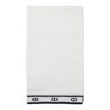 Twinset Sciarpa tinta unita con Logo Panna per Bambina 252GJ501J PANNA TWINSET 