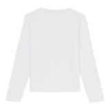 Twinset Shirt tinta unita con Stampa Bianco per Bambina GJ2320 BIANCO TWINSET 