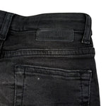 Twoplay Jeans tinta unita con Girovita Regolabile Nero per Bambino 007772 NERO TWOPLAY 