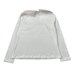 U+È Shirt tinta unita con Colletto In Contrasto Bianco per Bambina UE1999J BIANCO U+è 