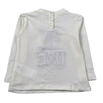 U+È Shirt Girocollo tinta unita con Stampa Panna per Bambina UE2011JX PANNA U+è 