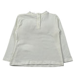 U+È Shirt tinta unita con Stampa Panna per Bambina UE2040JX PANNA U+è 