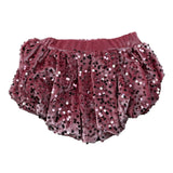 U+È Coulotte tinta unita con Paillettes Rosa per Neonata UE2113XN ROSA U+è 