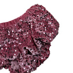 U+È Coulotte tinta unita con Paillettes Rosa per Neonata UE2113XN ROSA U+è 
