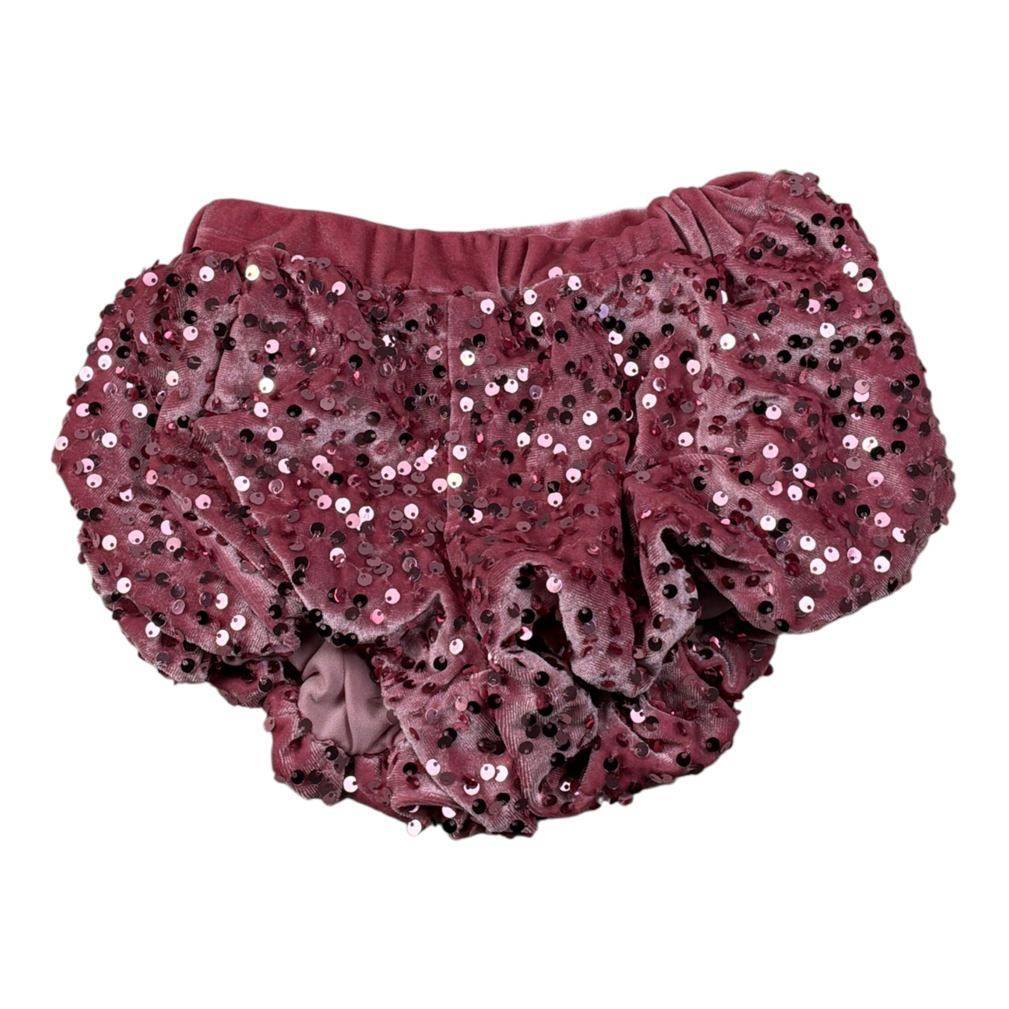 U+È Coulotte tinta unita con Paillettes Rosa per Bambina UE2113X ROSA U+è 