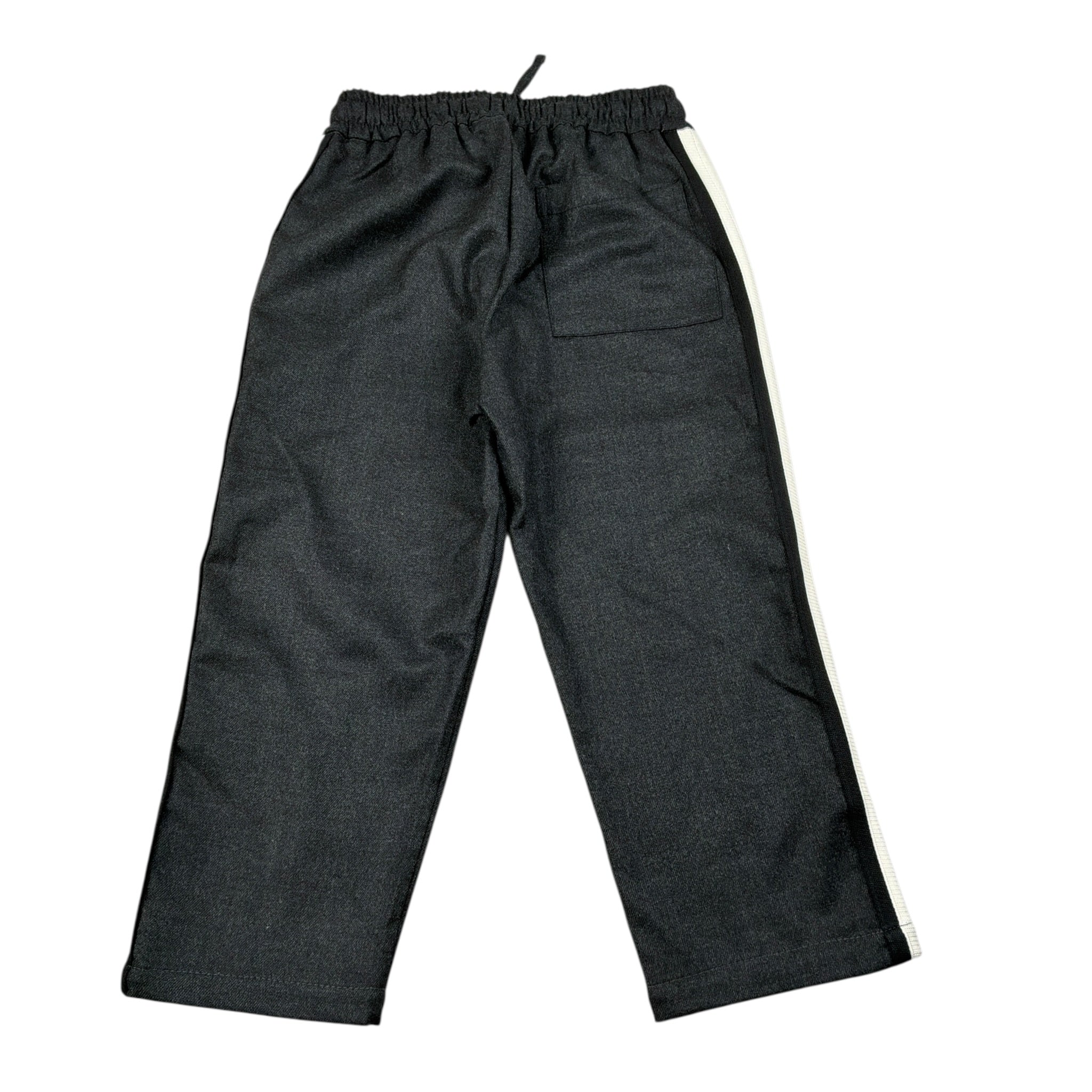 U+È Pantalone tinta unita con Elastico In Vita Grigio per Bambino UEM0661 GRIGIO U+è 
