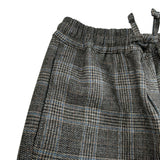 U+È Pantalone Tinta Jnita con Elastico In Vita Grigio per Bambino UEM0662 GRIGIO U+è 