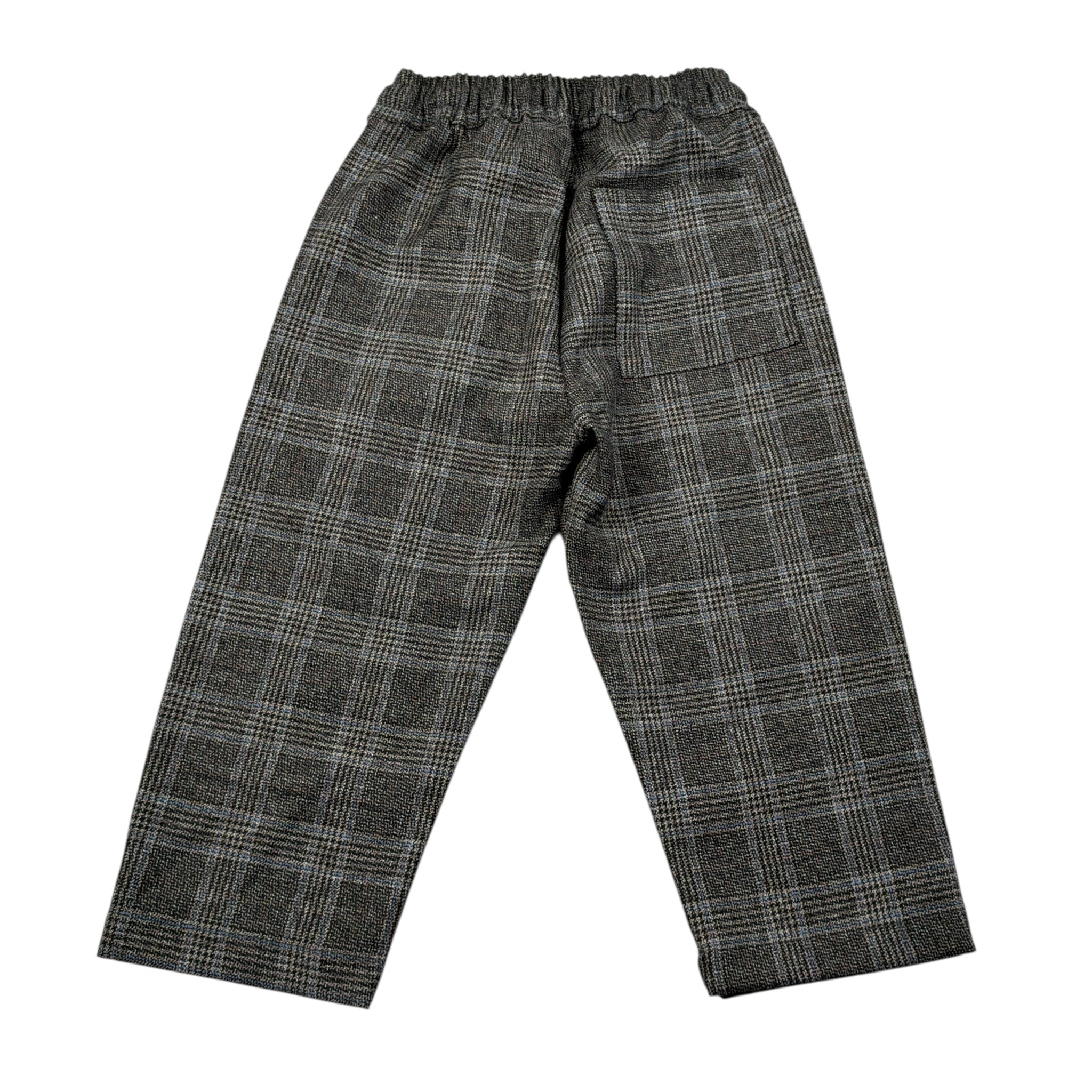 U+È Pantalone Tinta Jnita con Elastico In Vita Grigio per Neonato UEM0662N GRIGIO U+è 
