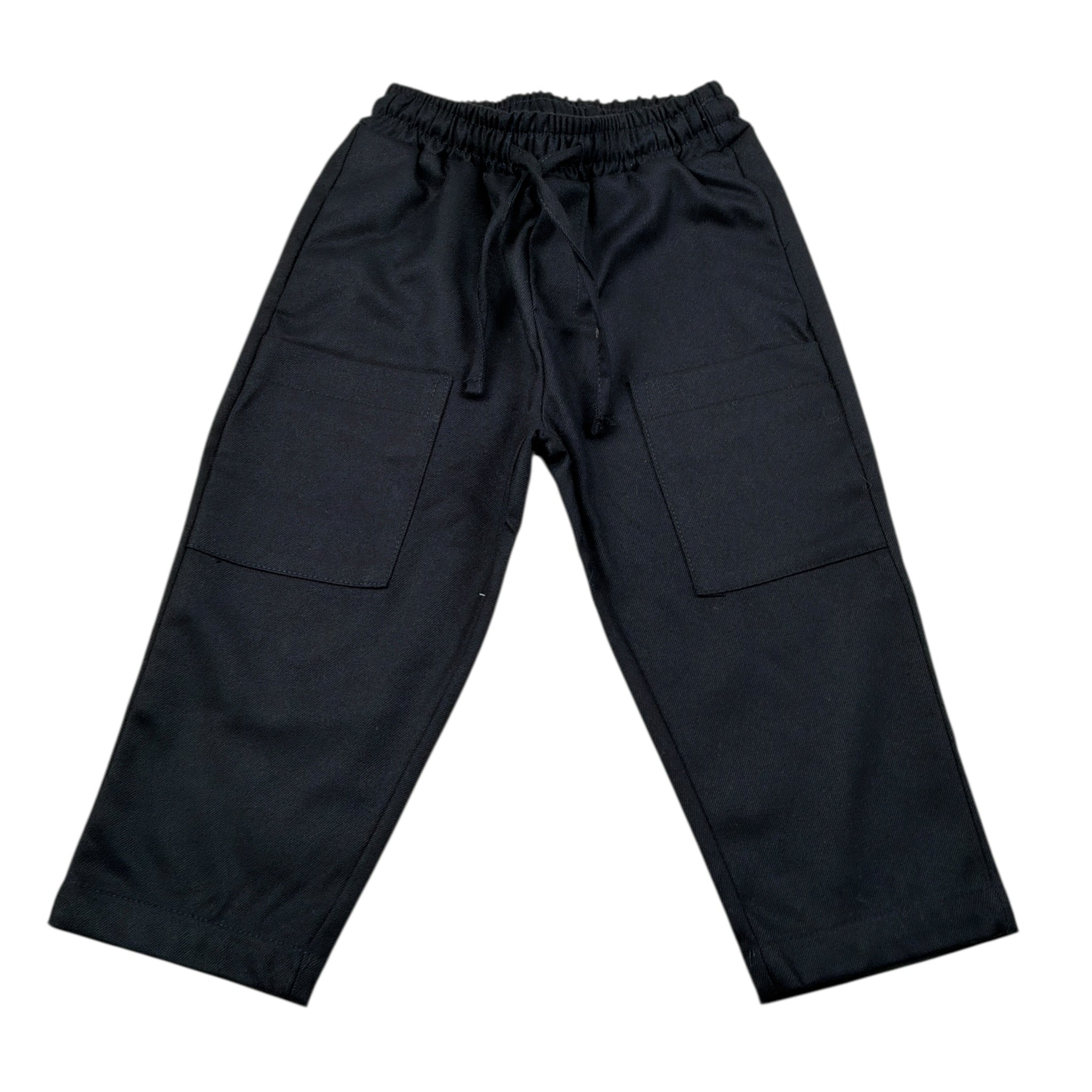 U+È Pantalone tinta unita con Elastico In Vita Blu per Bambino UEM0698 BLU U+è 