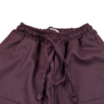 U+È Pantalone tinta unita con Elastico In Vita Bordeaux per Bambino UEM0698 BORDEAUX U+è 
