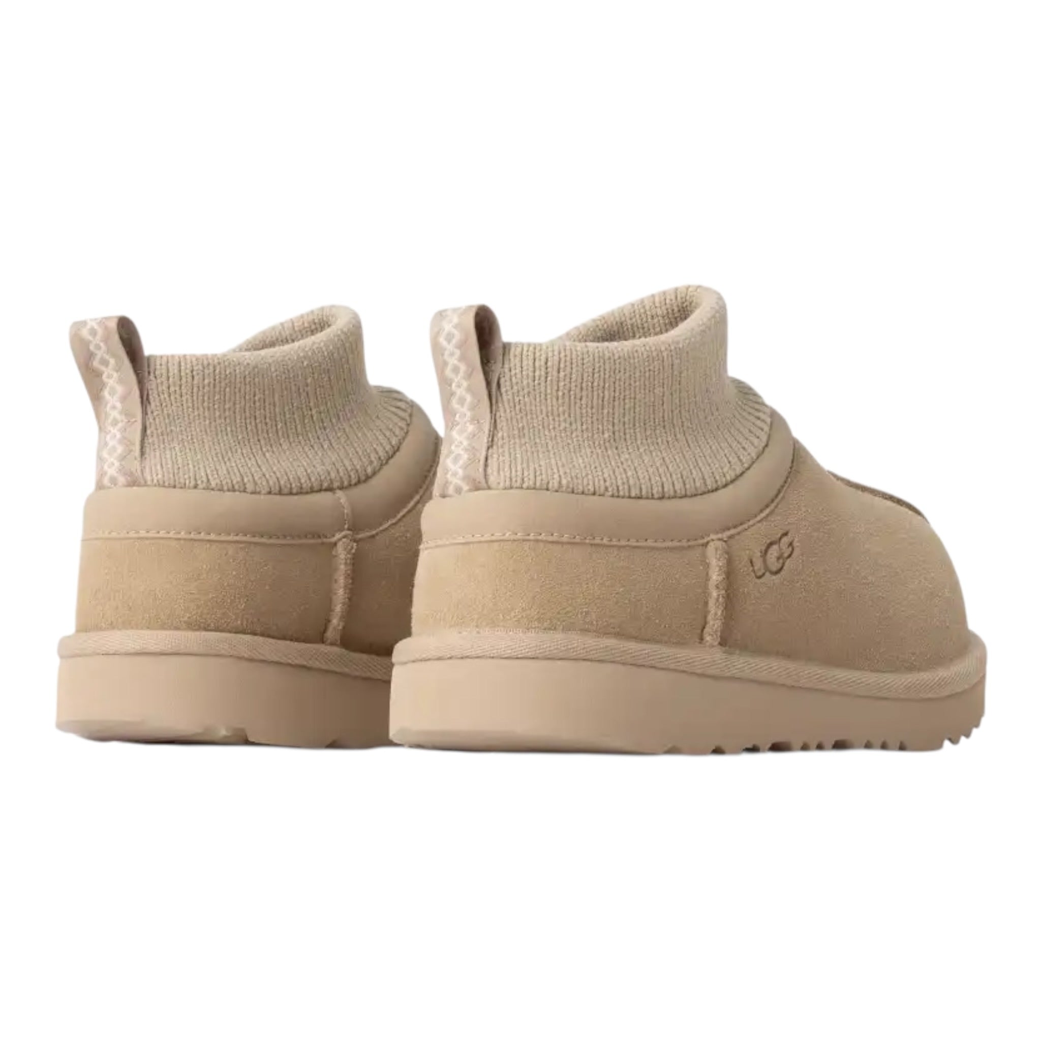 Ugg Stivali Tinta Jnita con Finto Calzino Beige per Bambina T1157702T BEIGE UGG 