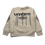 Umbro Felpa Chiusa tinta unita con Cappuccio Beige per Bambino 82G1T002 BEIGE UMBRO 