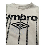 Umbro Felpa Chiusa tinta unita con Cappuccio Beige per Bambino 82G1T002 BEIGE UMBRO 