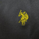 U.S. Pollo Assn Shirt tinta unita con Stampa Verde per Bambino 000065X VERDE U.S. POLO ASSN 