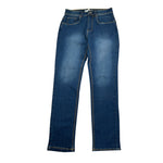 U.S. Pollo Assn Jeans tinta unita con Logo Blu per Bambino 000288 BLU U.S. POLO ASSN 