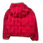 U.S. Pollo Assn Giubbino tinta unita con Zip E Cappuccio Rosso per Bambino US42527002J ROSSO U.S. POLO ASSN 