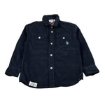 U.S. Polo Assn Camicia Manica Lunga tinta unita Blu per Neonato US42504 BLU U.S. POLO ASSN 