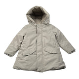 U.S. Polo Assn Giubbino tinta unita con Cappuccio Beige per Bambino US42627J BEIGE U.S. POLO ASSN 