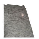 U.S. Polo Assn Completo 2 Pezzi Maglia-Pantalone tinta unita Grigio per Bambina US42 GRIGIO U.S. POLO ASSN 