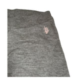 U.S. Polo Assn Completo 2 Pezzi Maglia-Pantalone tinta unita Grigio per Bambina US42 GRIGIO U.S. POLO ASSN 