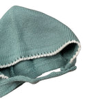 Valentina Bebes Cappello tinta unita con Ricami Verde Acqua per Neonata AAAA VERDE ACQUA VALENTINA BEBES 