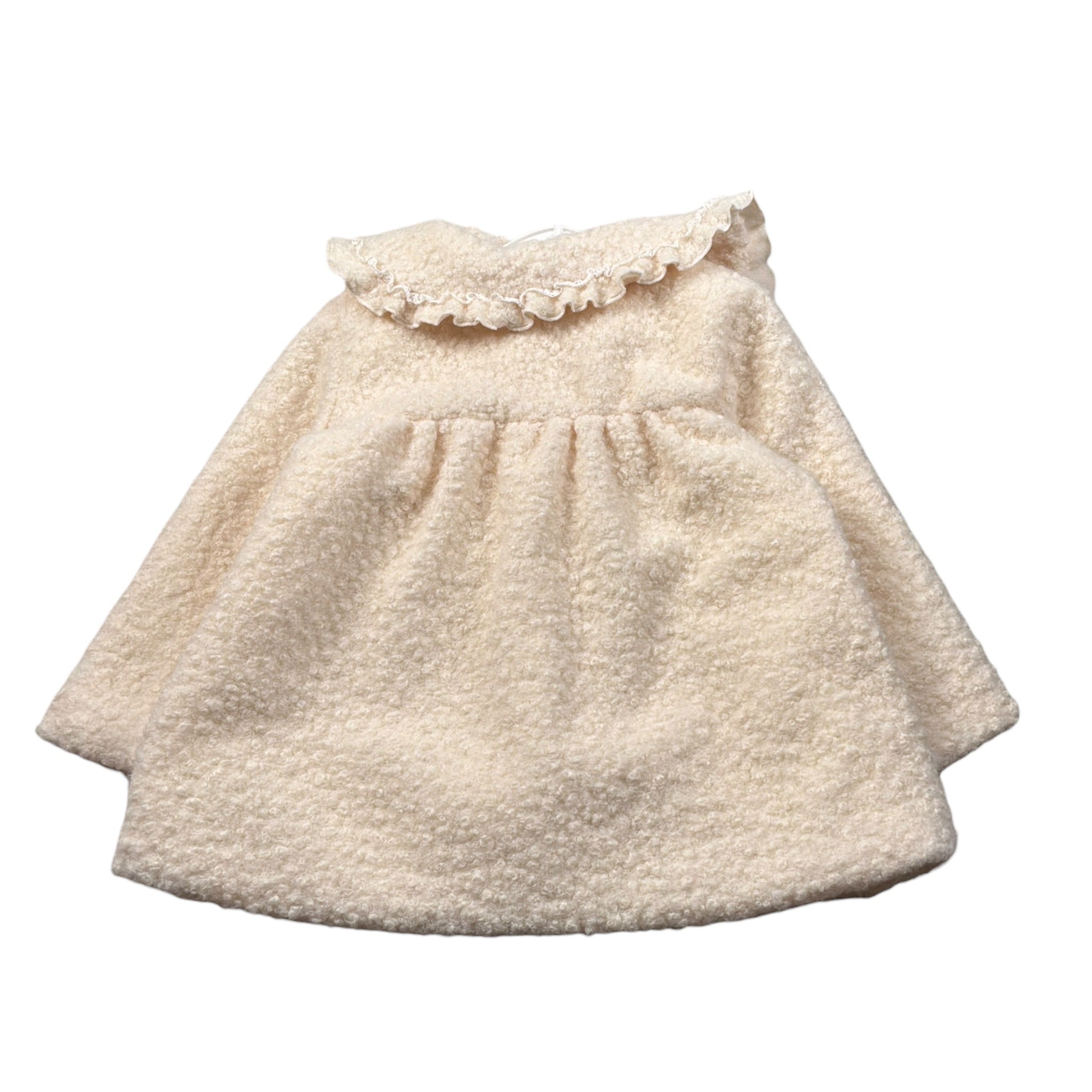 Valentina Bebes Cappotto tinta unita Panna per Bambina HADA148 PANNA VALENTINA BEBES 