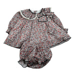 Valentina Bebes Completo 2 Pezzi Camicia-Culotte Panna per Neonata HADA93 PANNA VALENTINA BEBES 