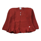Valentina Bebes Cardigan tinta unita Bordeaux per Bambina MEK21 BORDEAUX VALENTINA BEBES 