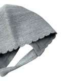 Valentina Bebes Cappello tinta unita con Ricami Grigio per Neonata PAPAP GRIGIO VALENTINA BEBES 