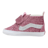 Vans Sneakers Borbide tinta unita Glitterate Rosa per Neonata VN000CRVEN71 ROSA VANS 