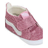 Vans Sneakers Borbide tinta unita Glitterate Rosa per Neonata VN000CRVEN71 ROSA VANS 